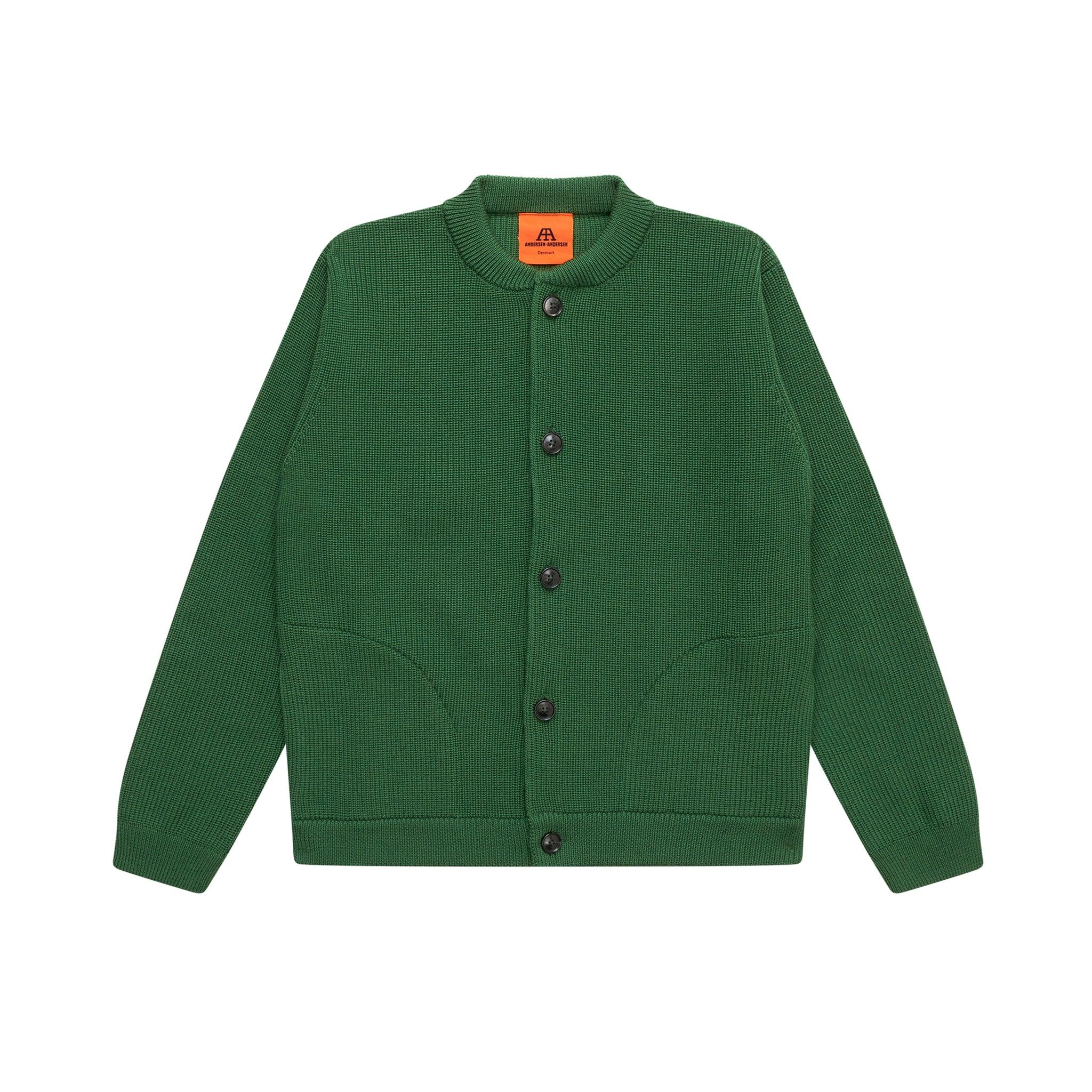 【Andersen Andersen】Skipper Jacket Green 精紡可瑞黛爾羊毛船長夾克青蘋綠