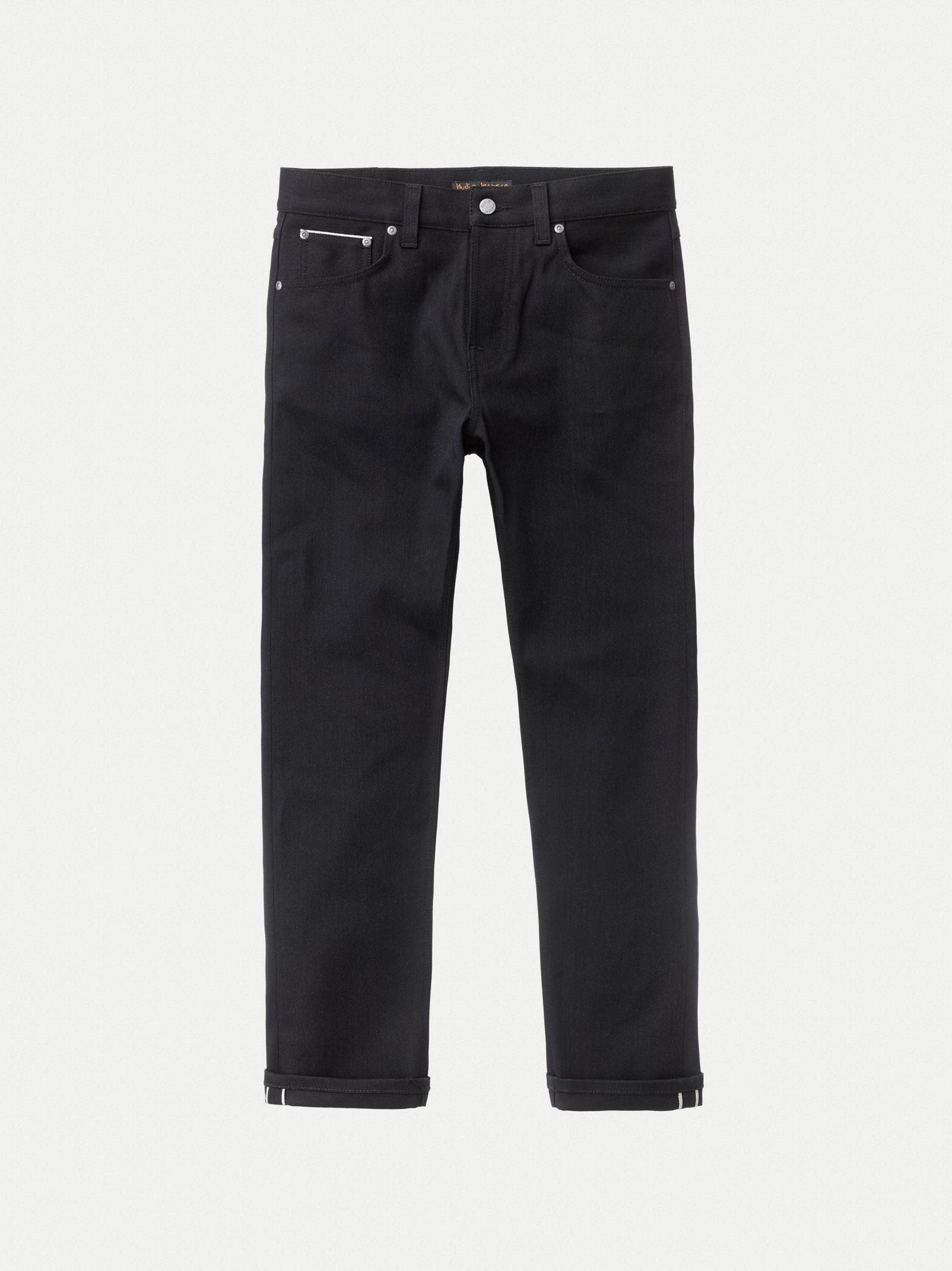 Steady Eddie II Dry Black Selvage 頂級日本黑布邊錐型牛仔褲