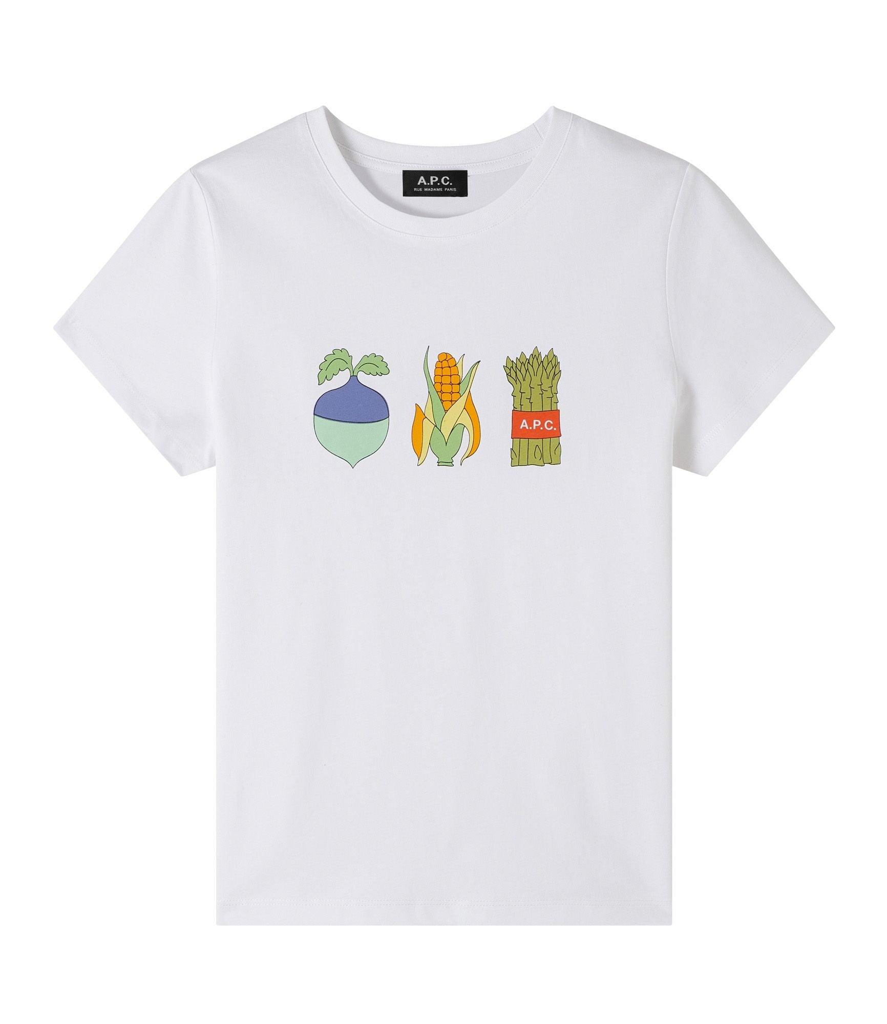 Colette T-Shirt 女款蔬菜設計圖Tee