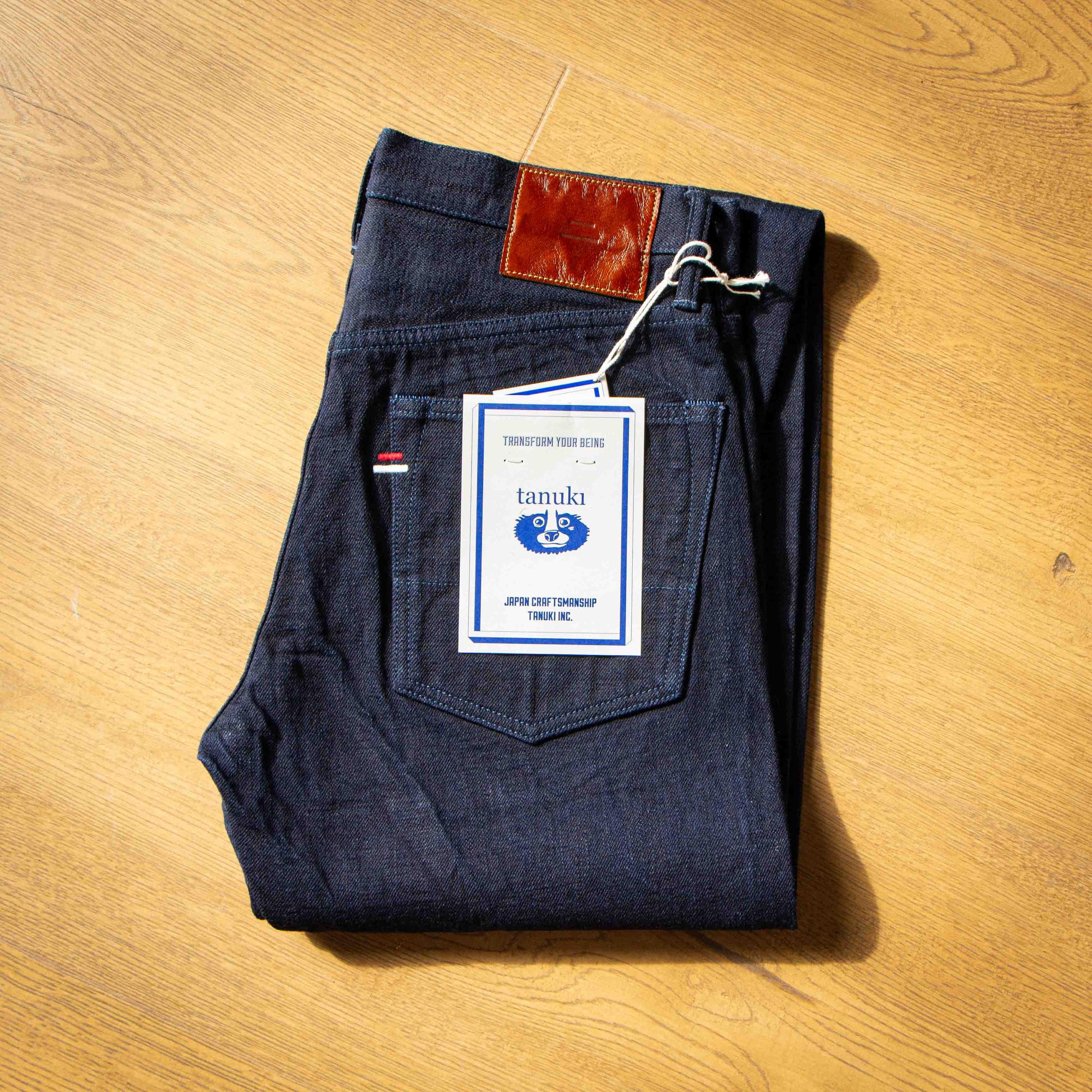 TNK203ID IDxID Double Indigo 15oz Selvedge Draft Tapered 純靛藍雙染特殊錐形牛仔褲