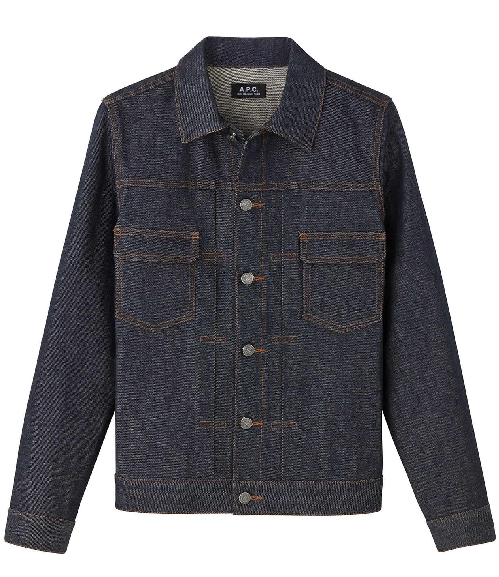 Jean Work Veste 原色赤耳布邊 旗艦牛仔外套