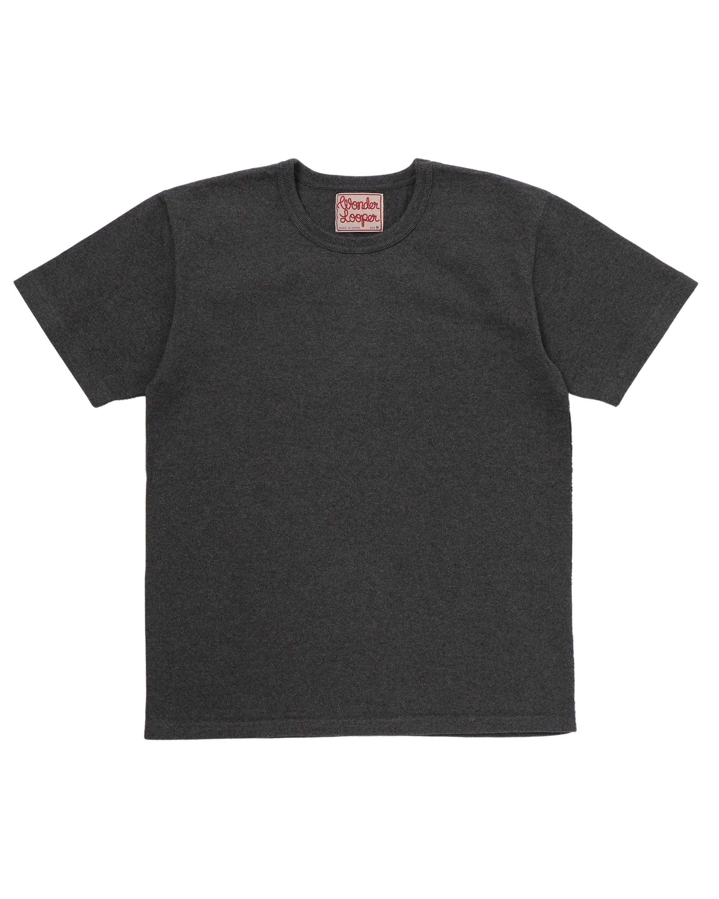 Crewneck T-shirt Double Heavyweight Charcoal 炭灰色雙倍超重量級圓織短T