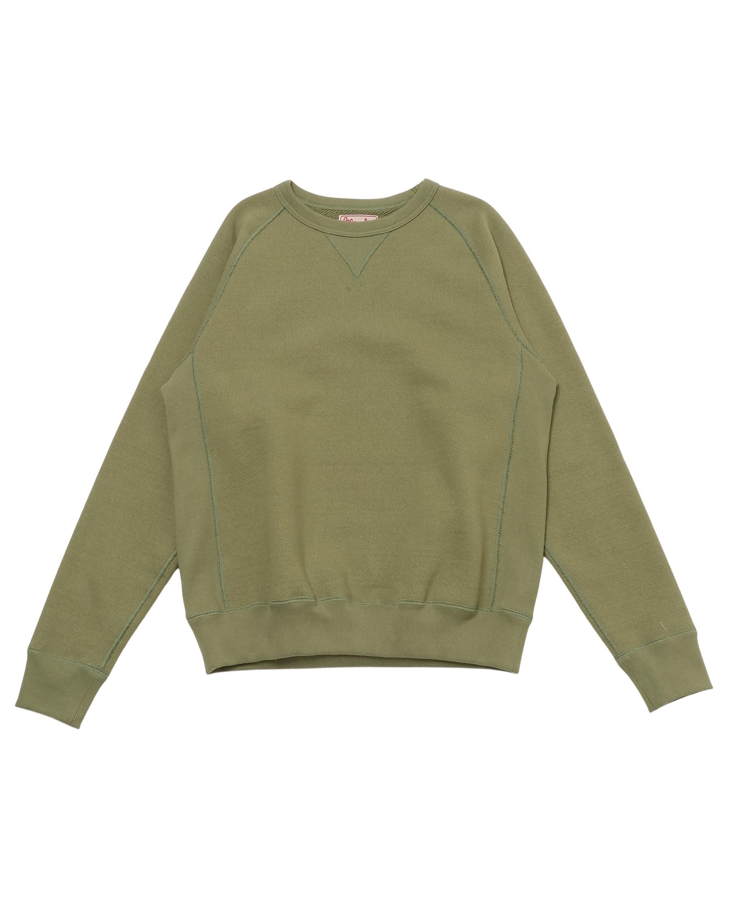 Pullover Crewneck - Double Heavyweight French Terry - Sage 鼠尾草雙層超重磅法式毛圈布圓領衛衣