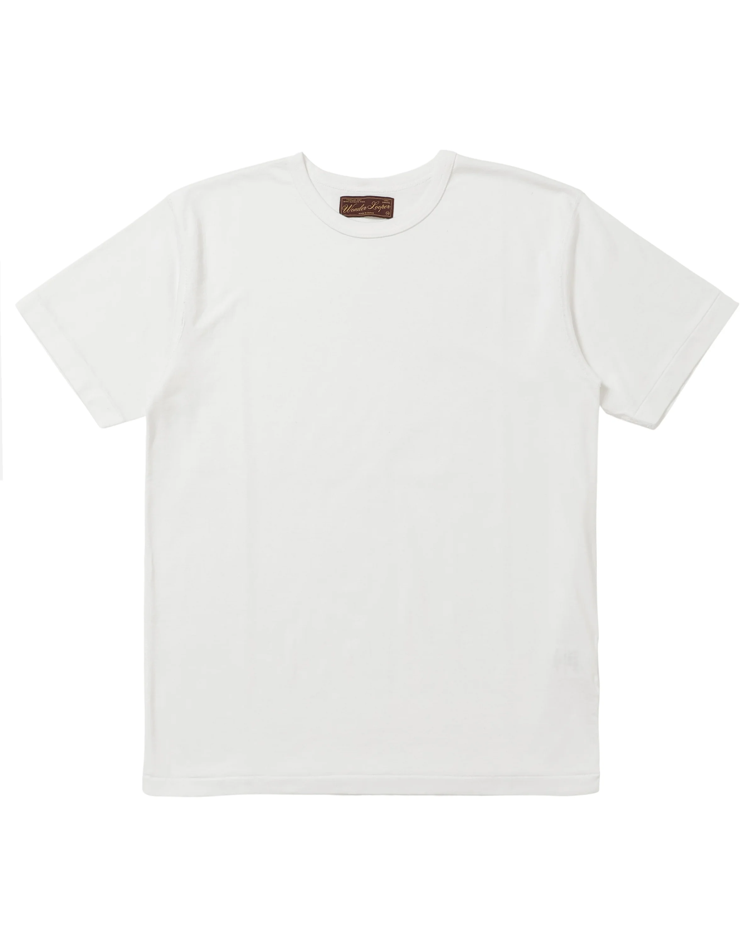 Ultimate Pima Tsuriami Crewneck T-shirt - White 白色頂級匹馬棉圓領短袖T