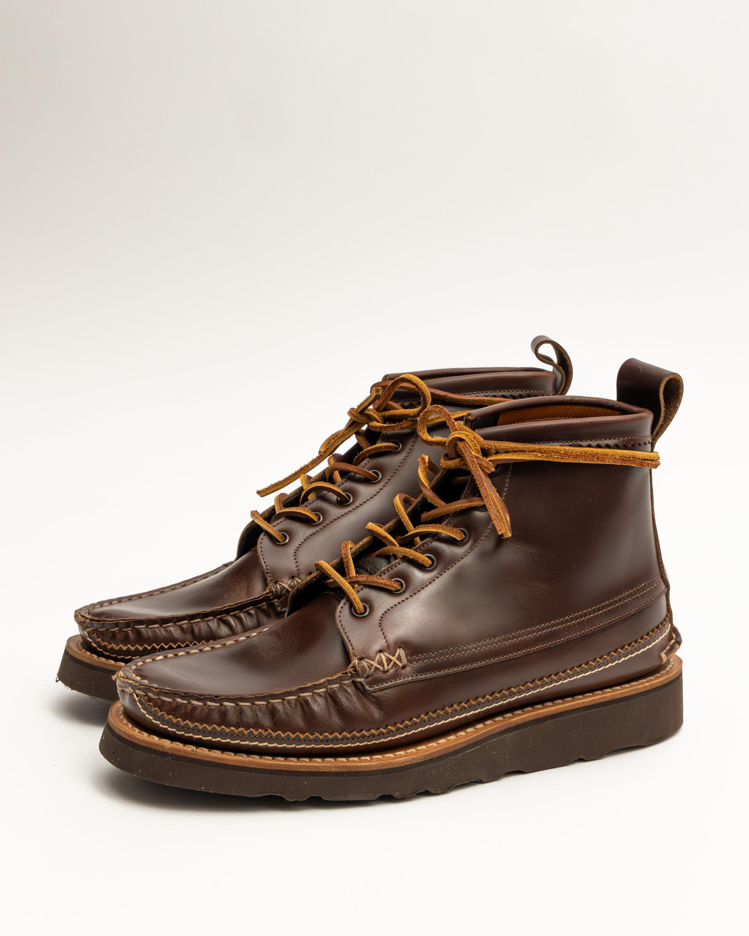 Maine Guide 6 Eye Boots w/ Morflex Truffle Leather Brown 松露皮革咖啡色荒野嚮導靴輕量化鞋底