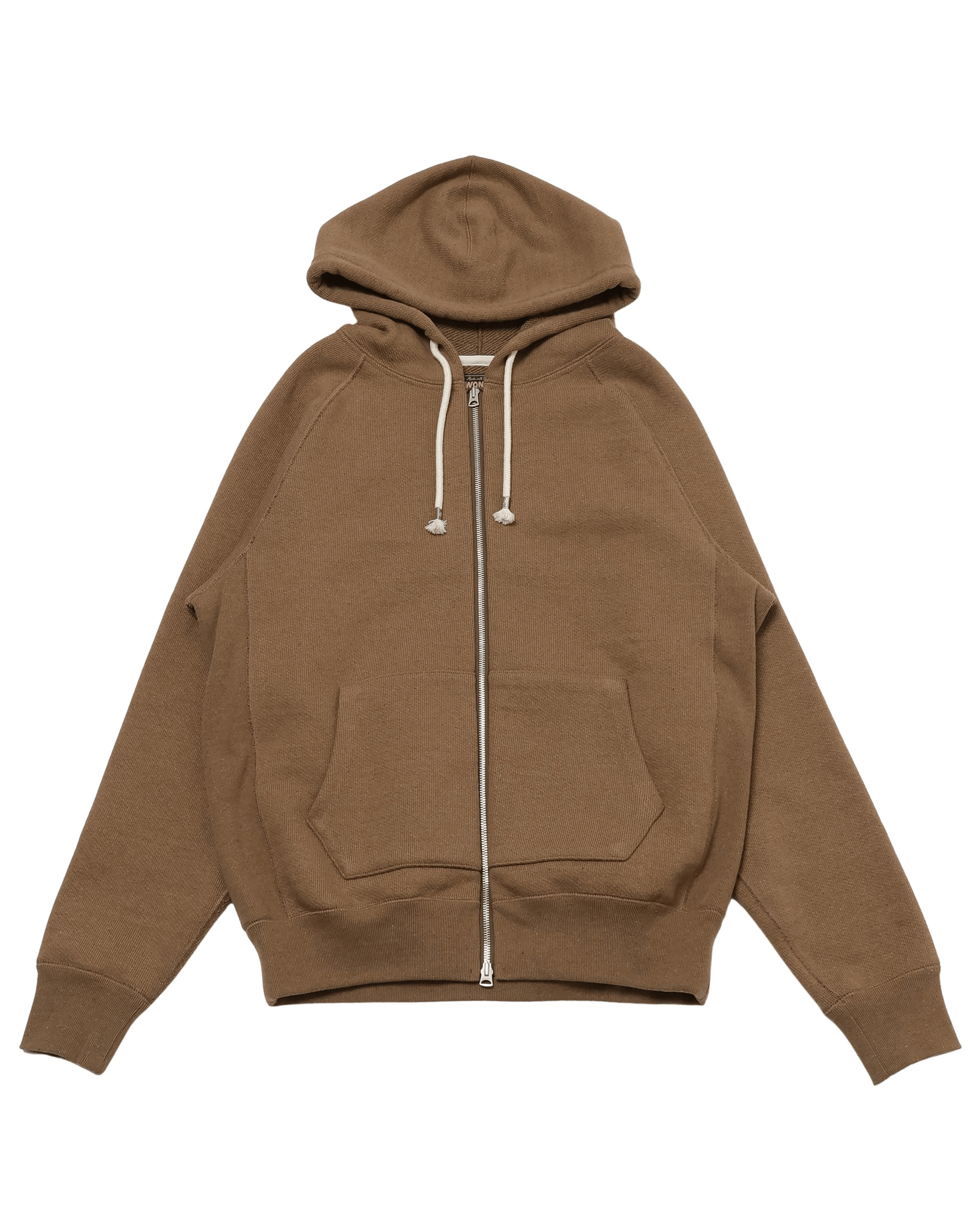 Zip Hoodie - Iron Mordant Foxfibre® Double Heavyweight French Terry 鐵媒狐狸棉雙重超重磅法式毛圈拉鍊連帽外套