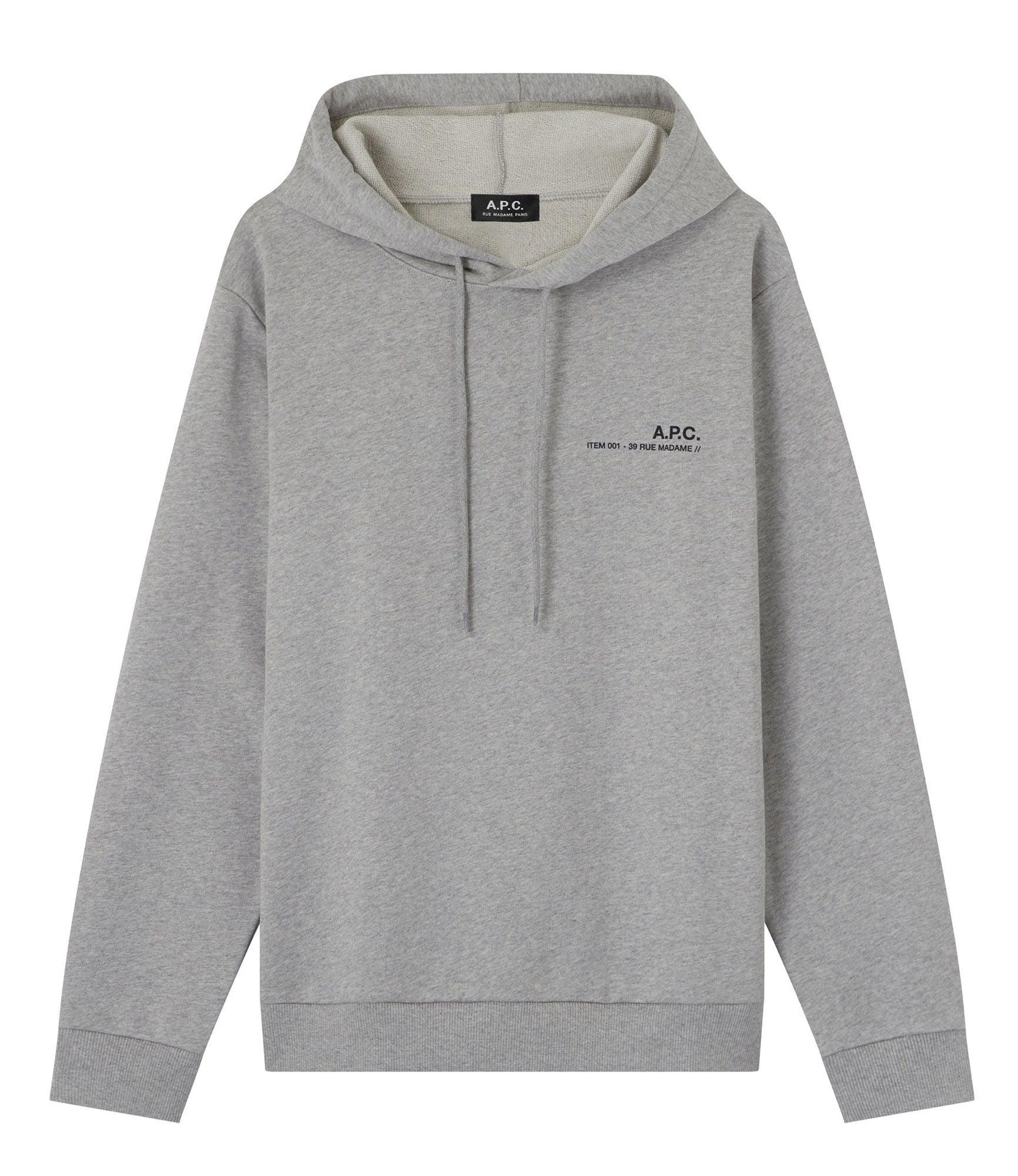 Item H hoodie heathered grey 男版淺灰經典連帽衛衣