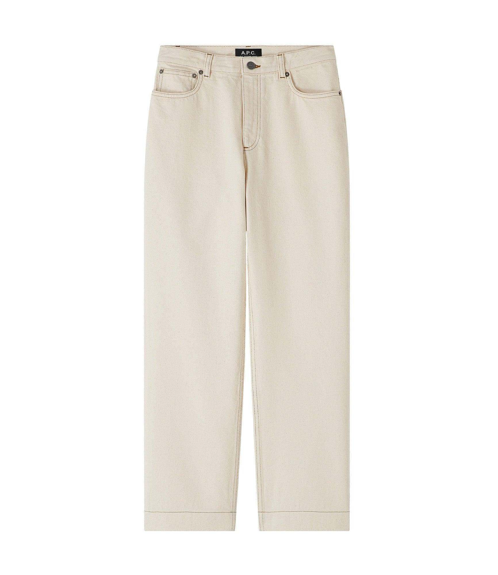New Sailor Jeans Ecru Denim 直筒九分 丹寧白褲