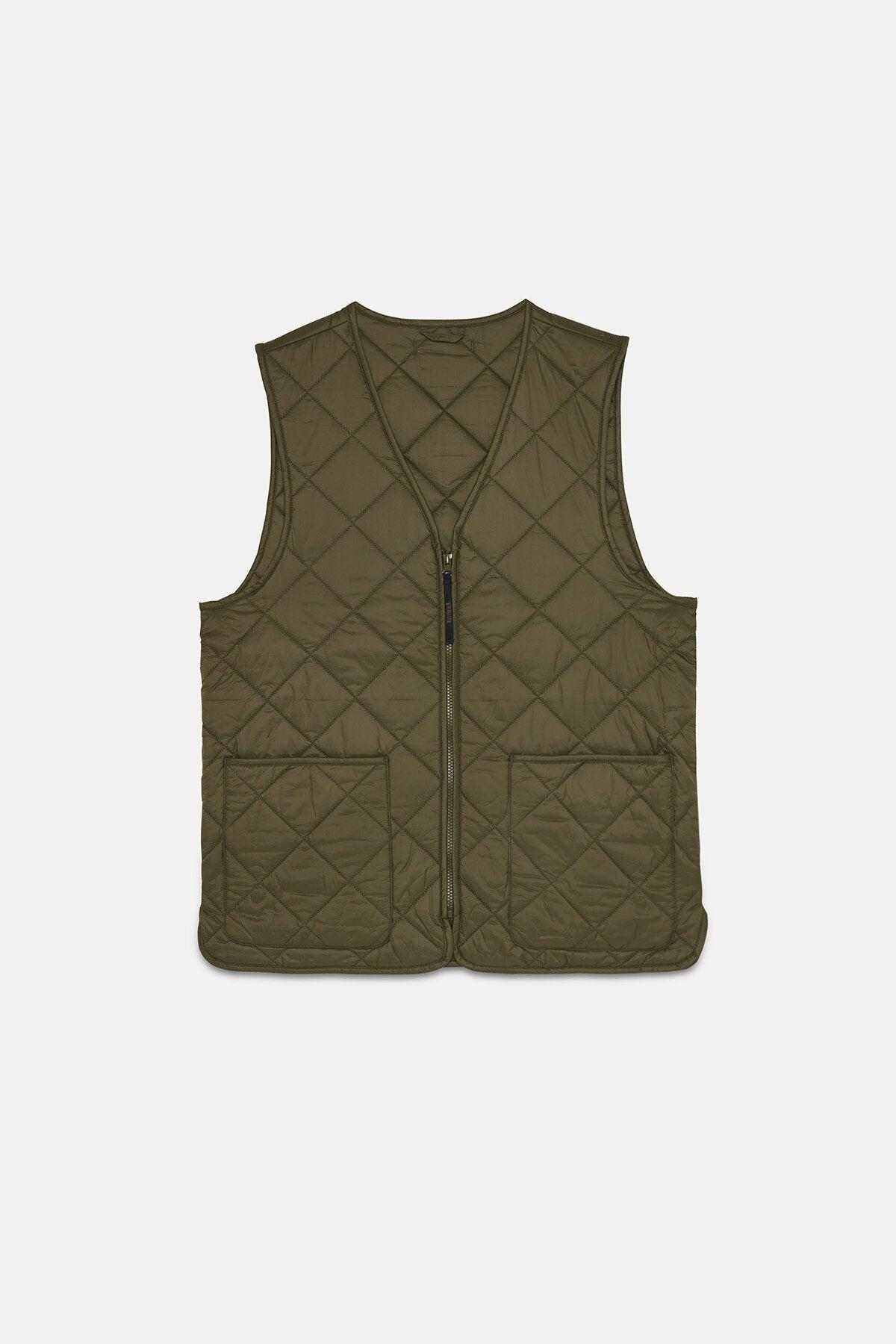 Miller Liner Vest 義製衍縫背心軍綠色
