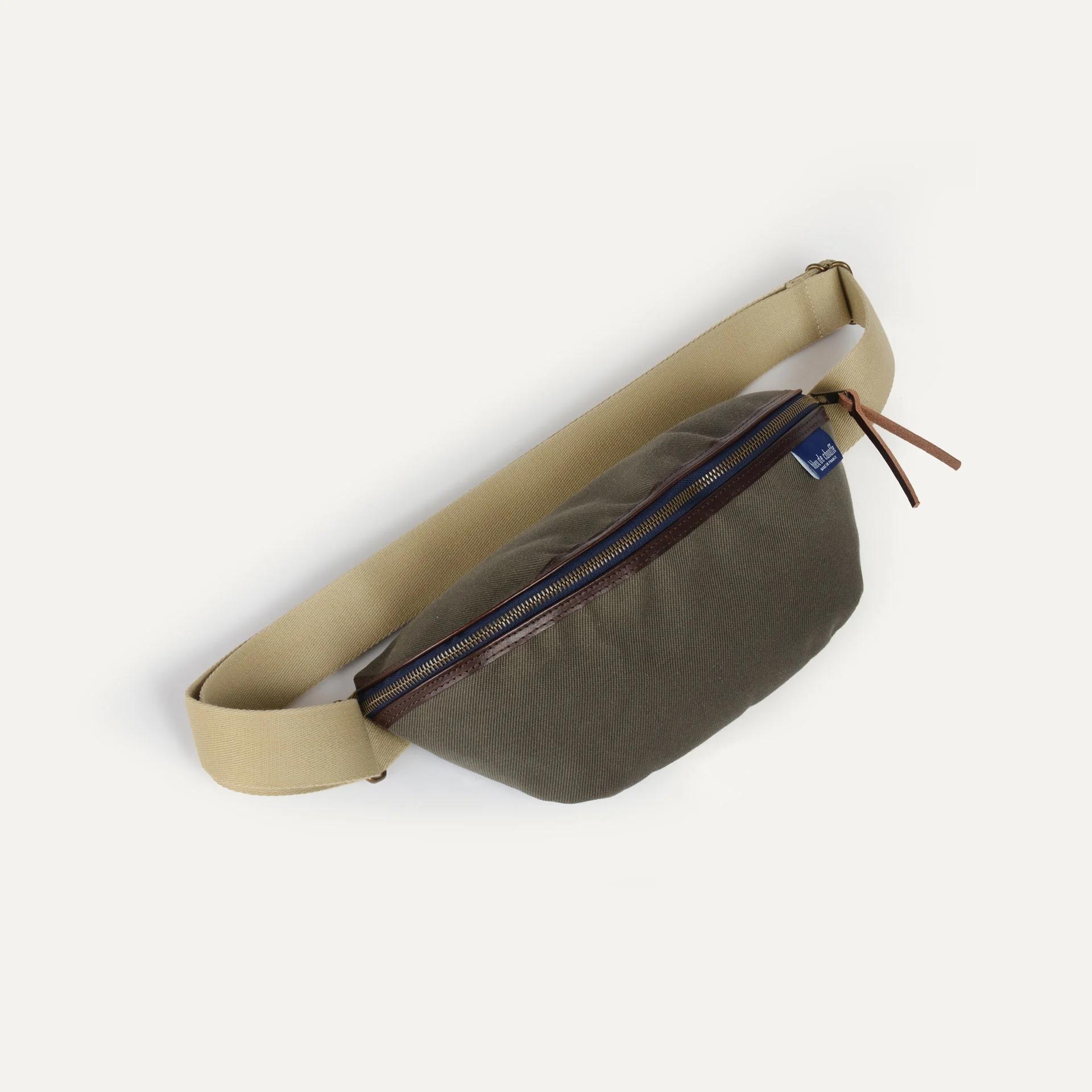 New Beat Belt Bag Khaki BM 綠色帆布腰包