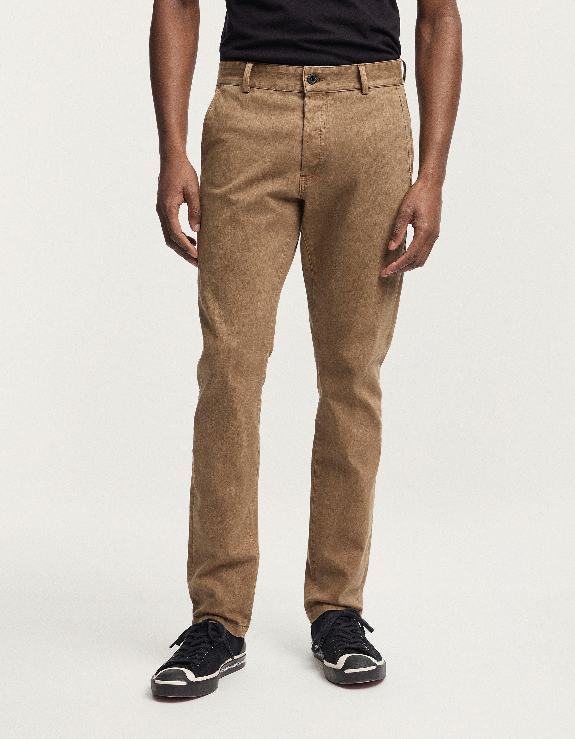 RAZOR CHINO SC BRITISH KHAKI 英國卡其色修身小直筒休閒褲