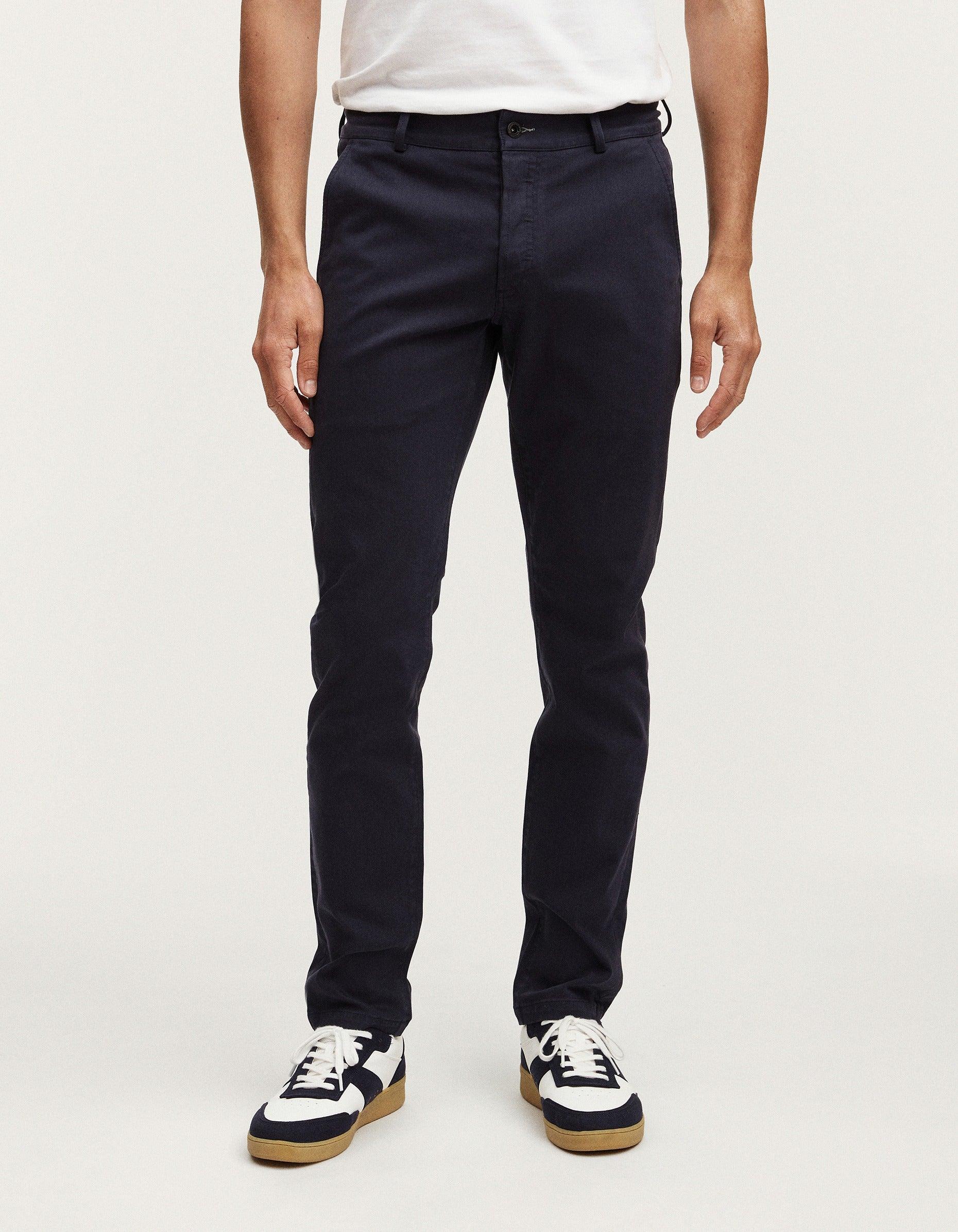 RAZOR CHINO SC NAVY BLAZER 海藍修身小直筒休閒褲