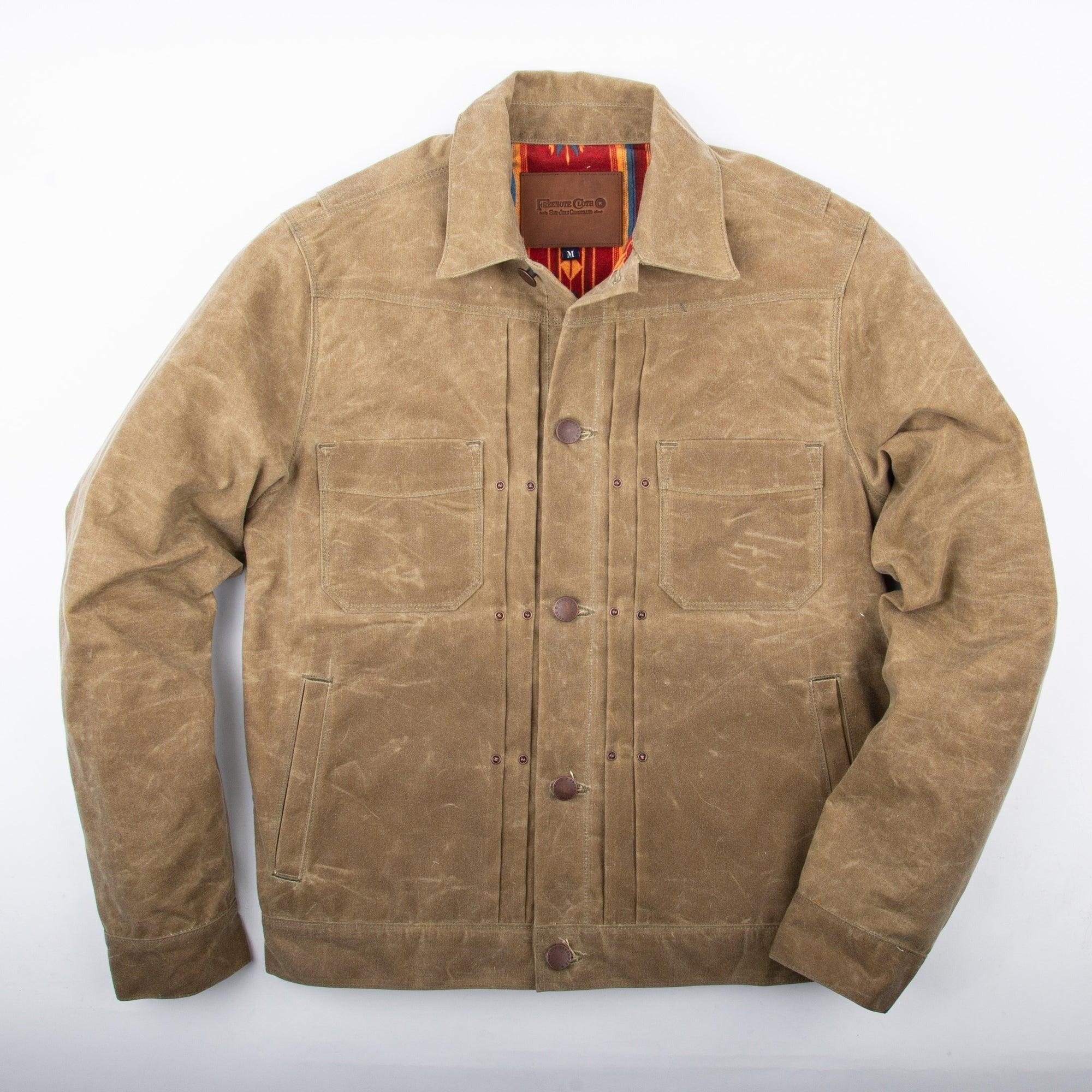 Riders Jacket Waxed Canvas Tumbleweed 專利油蠟帆布騎士夾克風滾草色