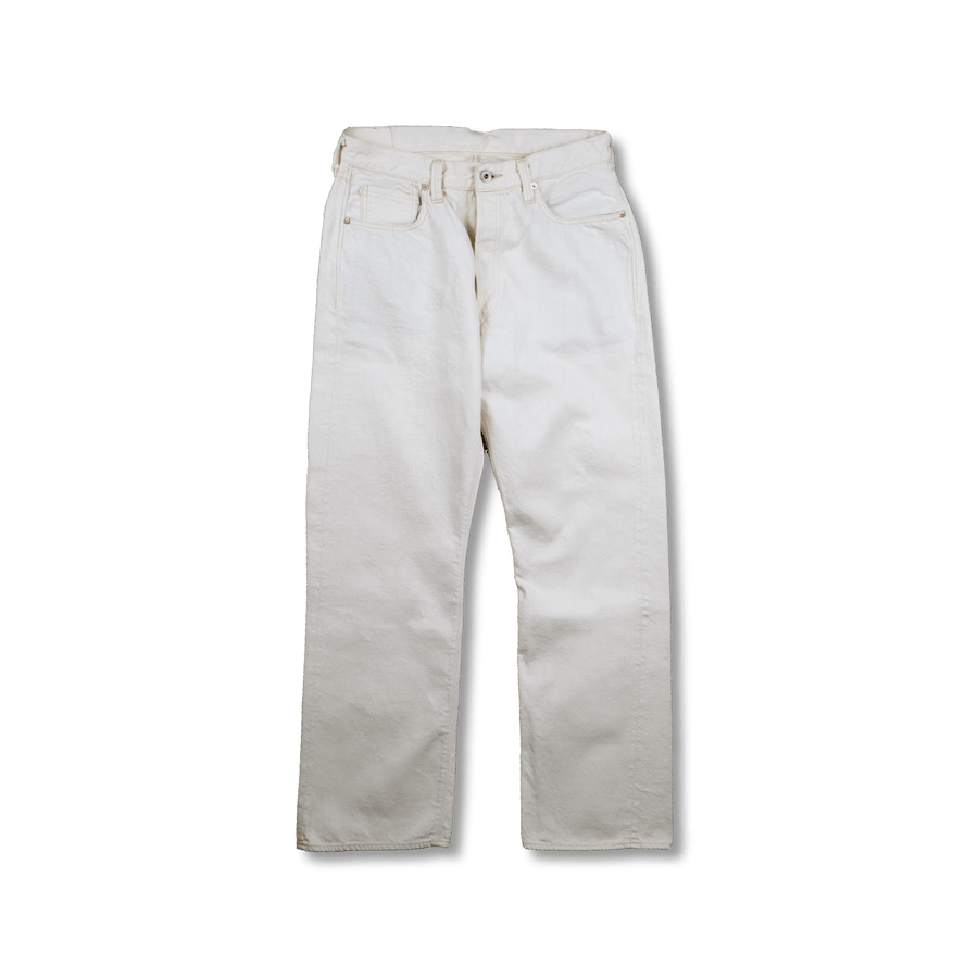 【Fullcount】S0105ECSSW WWII Model 11.5oz Ecru Denim Wide Straight Jeans 大戰版 11.5oz 原棉色赤耳寬版丹寧褲