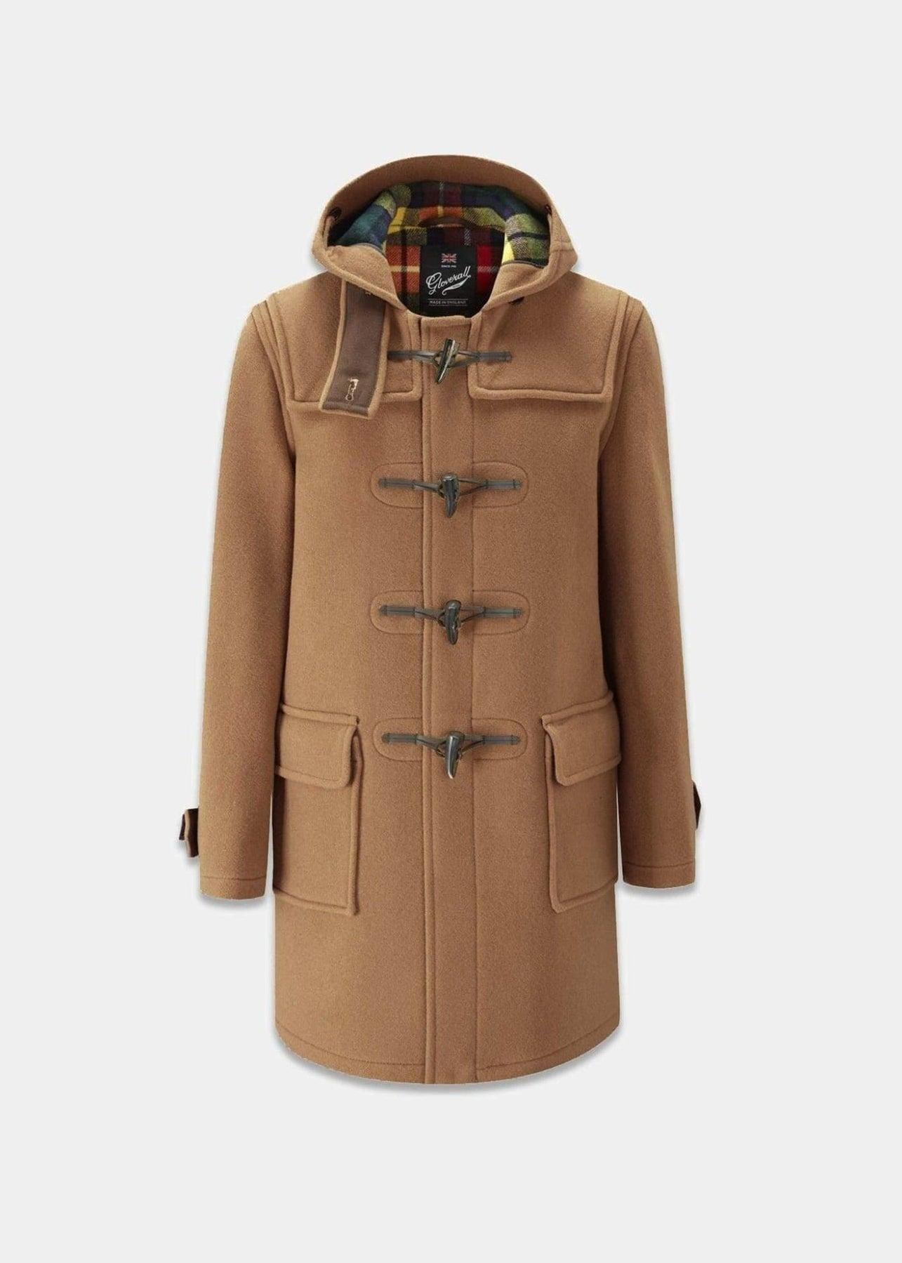 MORRIS DUFFLE COAT CAMEL BUCHANAN 亞版駝色牛角扣羊毛粗呢大衣