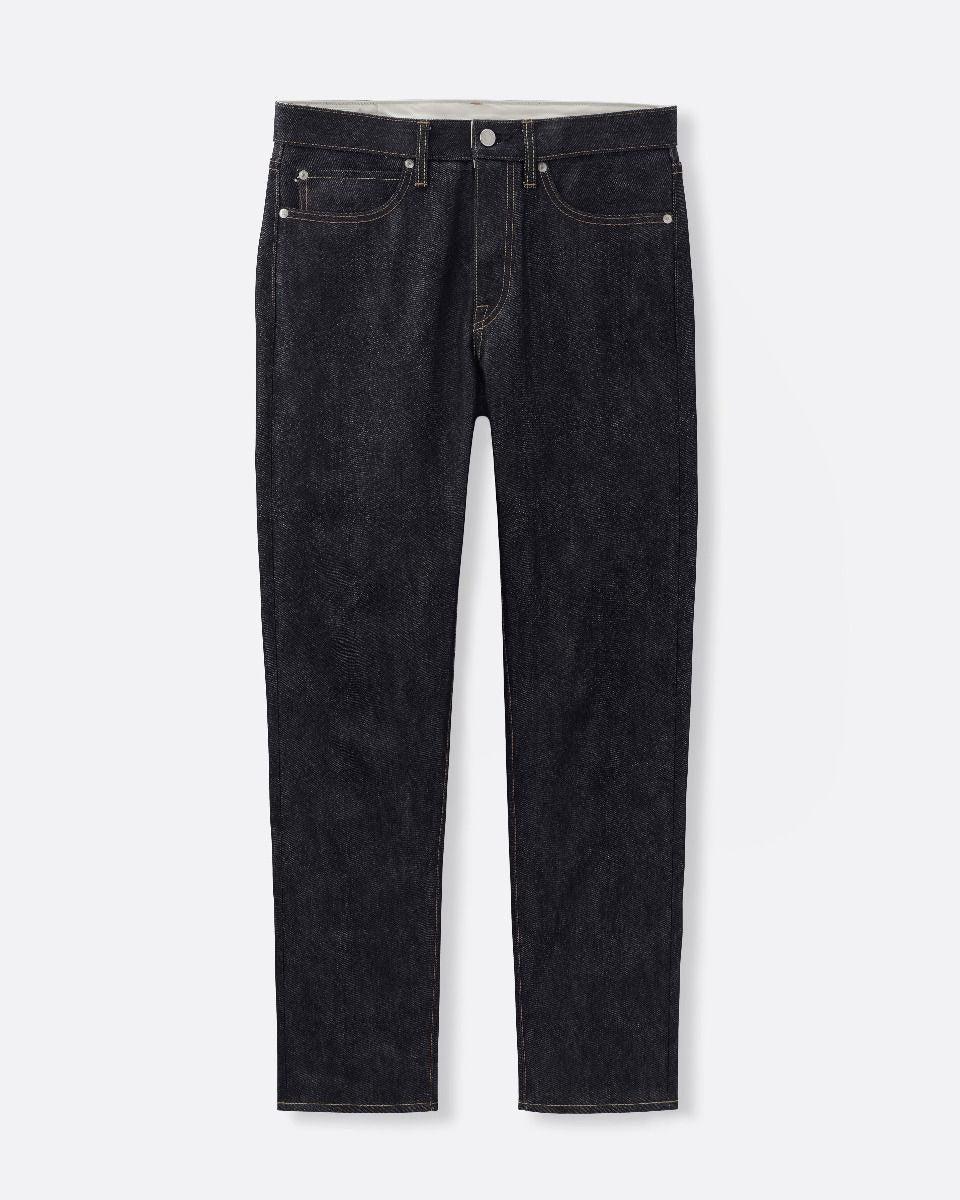 #200 SILK TAPERED 15oz 真絲混紡布邊辛巴威棉標準錐形牛仔褲