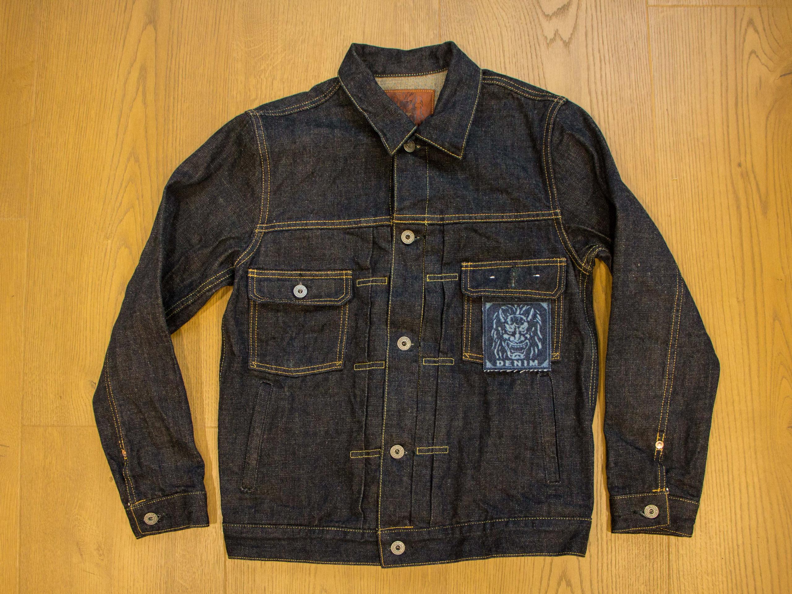 2516P-14KBE Low Tension 14oz Type II Denim Jacket G3初代青鬼丹寧二代牛仔外套