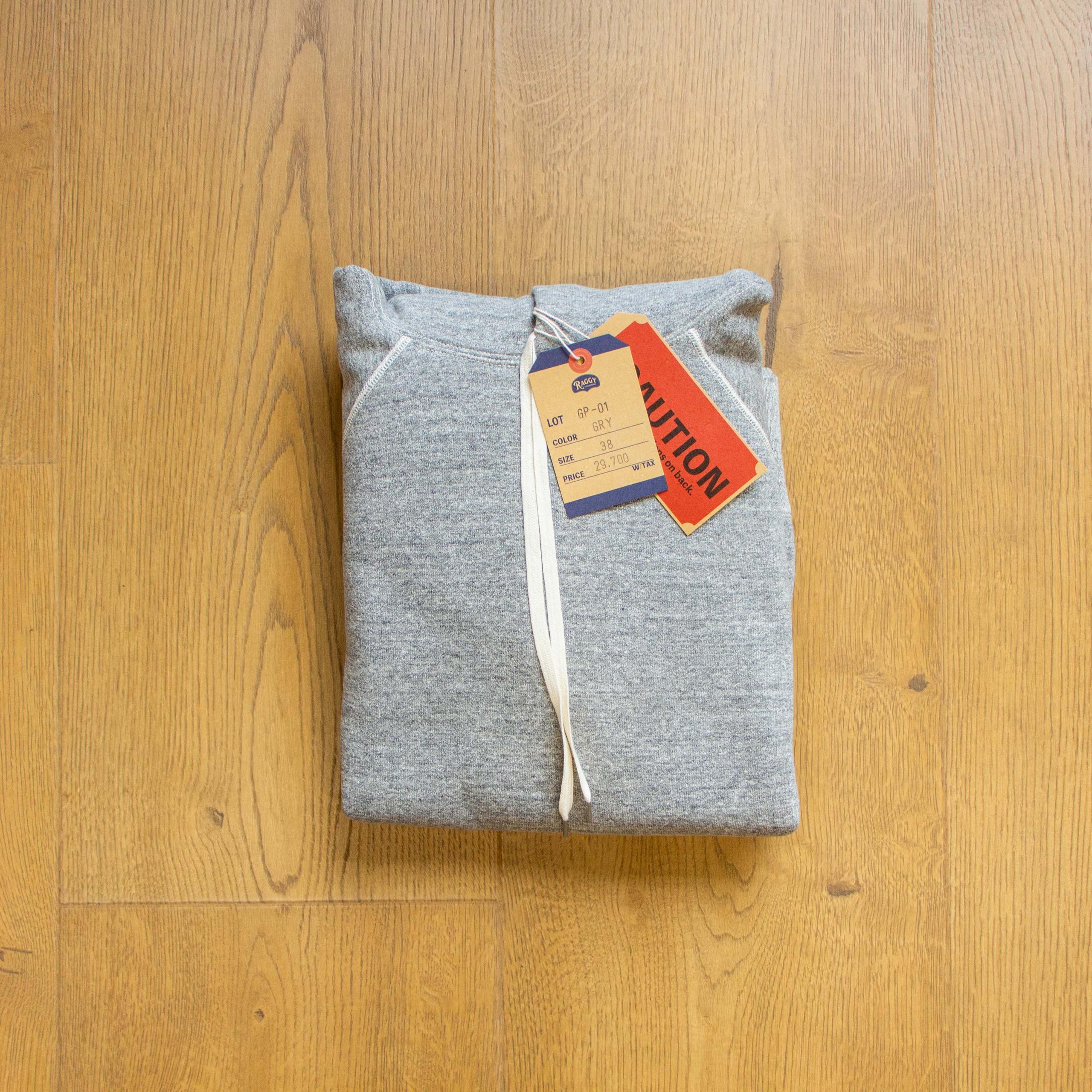 GP-01 Pullover Hoodie Gray 復古灰圓織連帽衛衣