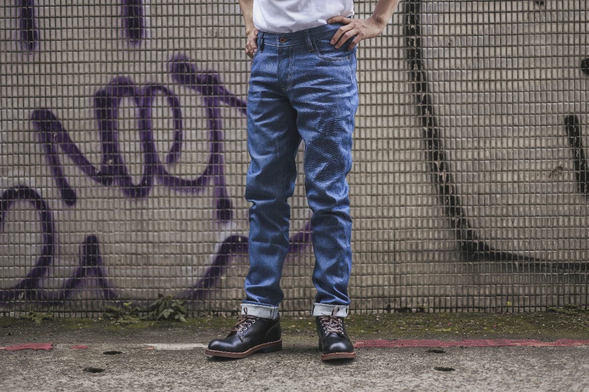 H2-Antique Blue Selvedge Jeans 12oz 藍灘獨家訂製復古藍赤耳小直筒牛仔褲