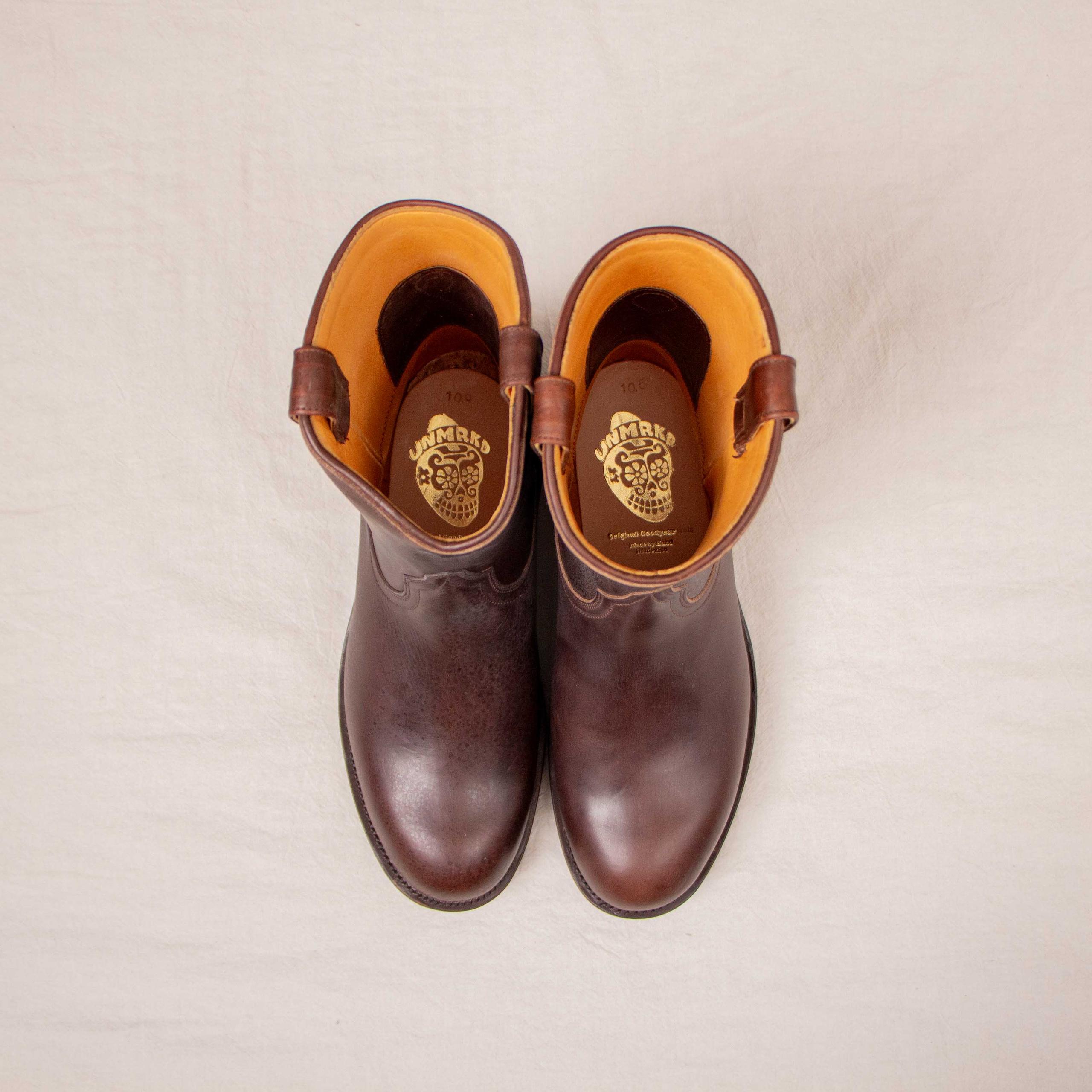 Roper Boots Horween CXL Dark Brown 咖啡色茶芯中筒西部靴