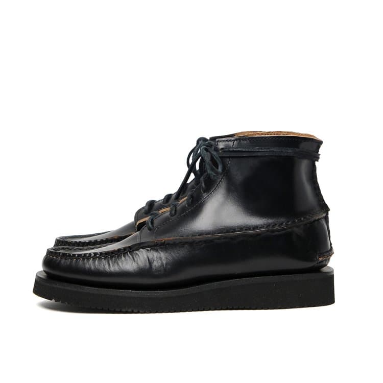 All Handsewn Maine Guide 6 Eye Boots 全手縫茶芯黑色荒野嚮導靴輕量化鞋底