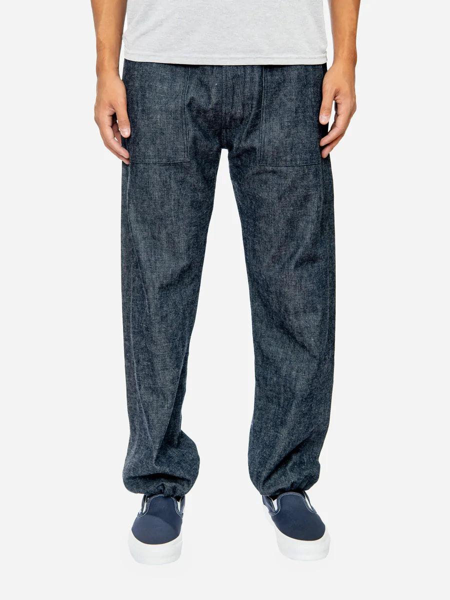 Cinch Fatigue Pant Indigo/White 5x5 Denim / 美製 5X5 訂製丹寧 軍裝工作褲