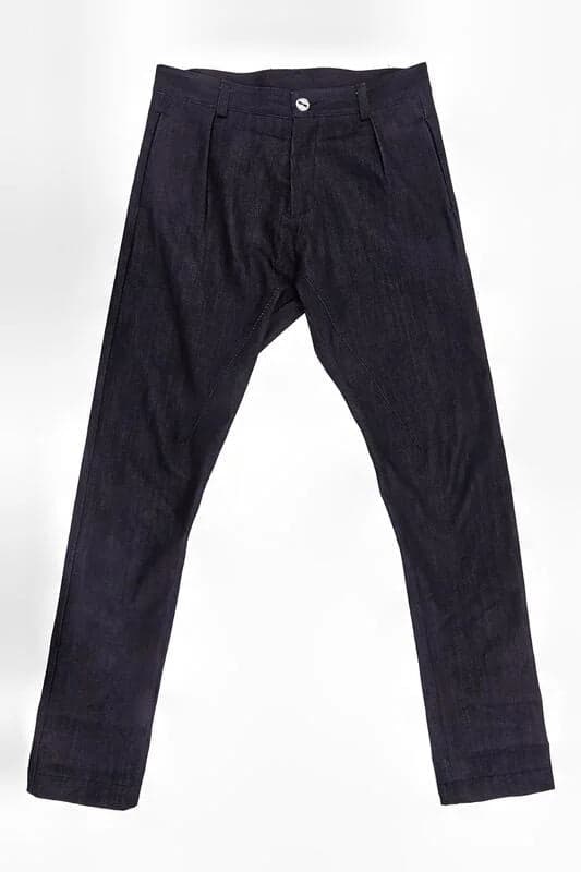 The Pants-Raw Selvedge Denim 11oz / 特殊剪裁 小直筒彈性原色褲