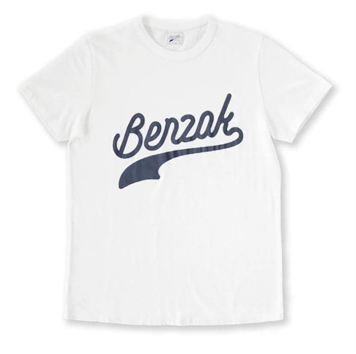 BT-05 Crackle Tee Navy / White / LOGO裂紋Tee 重磅棉布 白色 海藍色