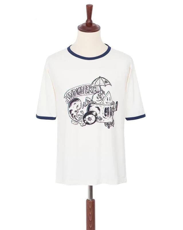 Kernion T-Shirt 頂級匹馬棉復古剪裁五分袖衫無盡之夏圖Tee