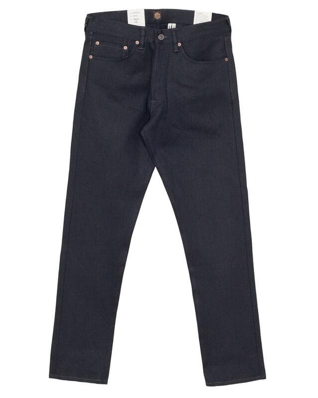 Ray Gunpowder Selvage 14oz 旗艦火藥黑 中腰布邊 小直筒