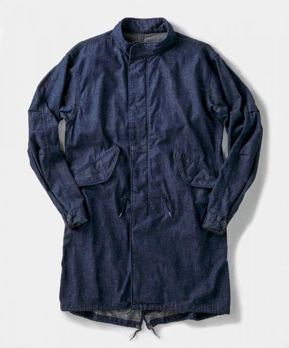 丹寧軍裝外套／M-65 Denim Mods Coat