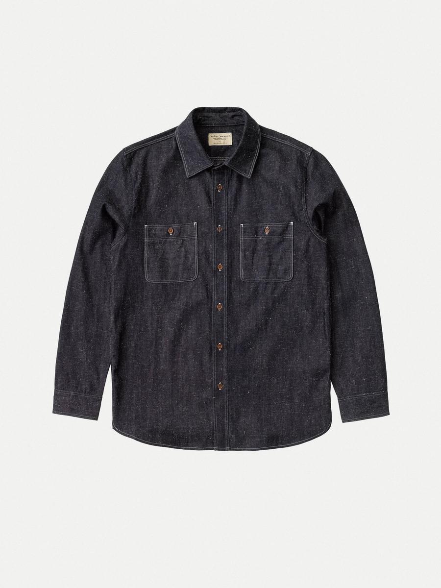 Sven Dry Bamboo Selvage Shirt 7.1oz / 特殊竹纖維混紡 白耳布邊襯衫