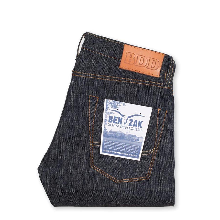 BDD-006 green cast 15 oz. RHT / 綠染丹寧 辛巴威棉 修身小直筒