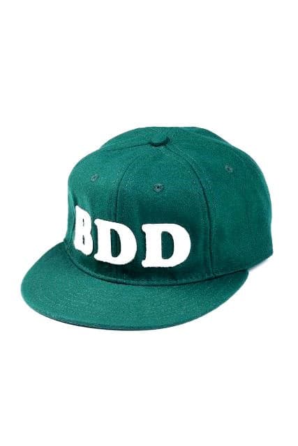BDD Baseball Cap Wool Green 18oz / 六片式棒球 羊毛 綠色 BDD刺繡