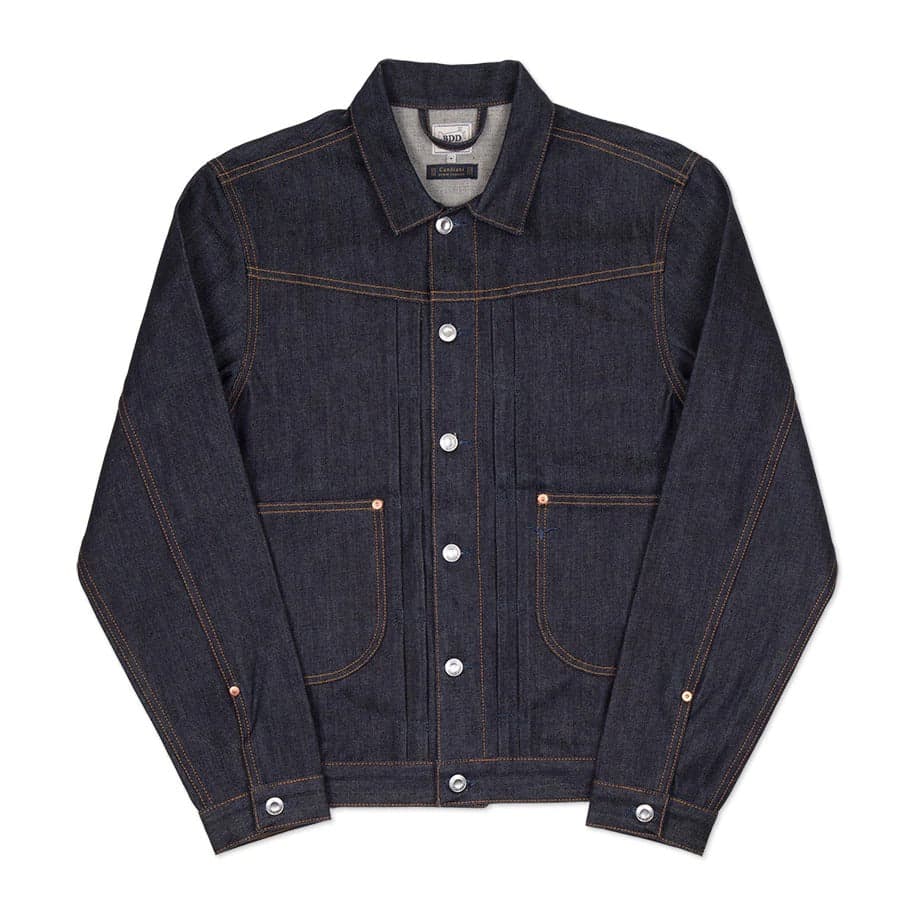 旗艦二號布料 牛仔夾克/BDJ-01 COWBOY JACKET special #2 15 oz. vintage indigo selvedge