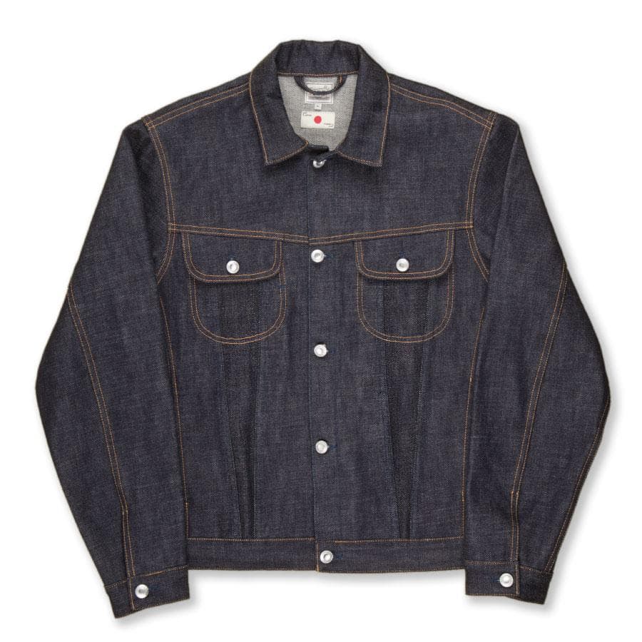 粗竹節布 三代卡車夾克/BDJ-05 Trucker Jacket Kojima Selvedge