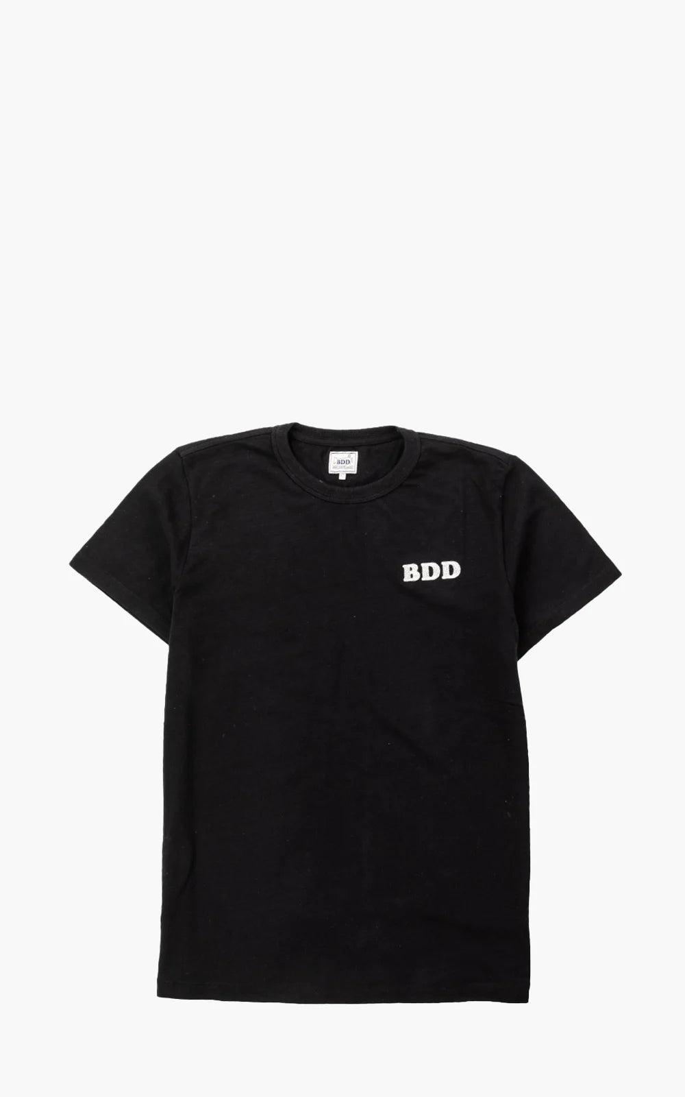 BT-03 'BDD' EMBROIDERY TEE white / black / grey / 重棒柔軟純棉 BDD刺繡素T 三色