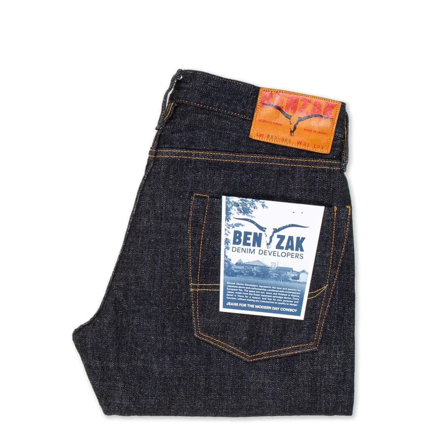 BDD-006 loomstate denim 15 oz. RHT 限量版 未預縮一洗 修身小直筒