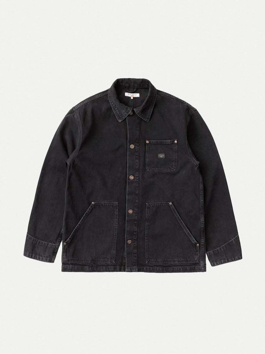 Carson Chore Jacket Black Hole 復古石洗 丹寧 工裝牛仔夾克