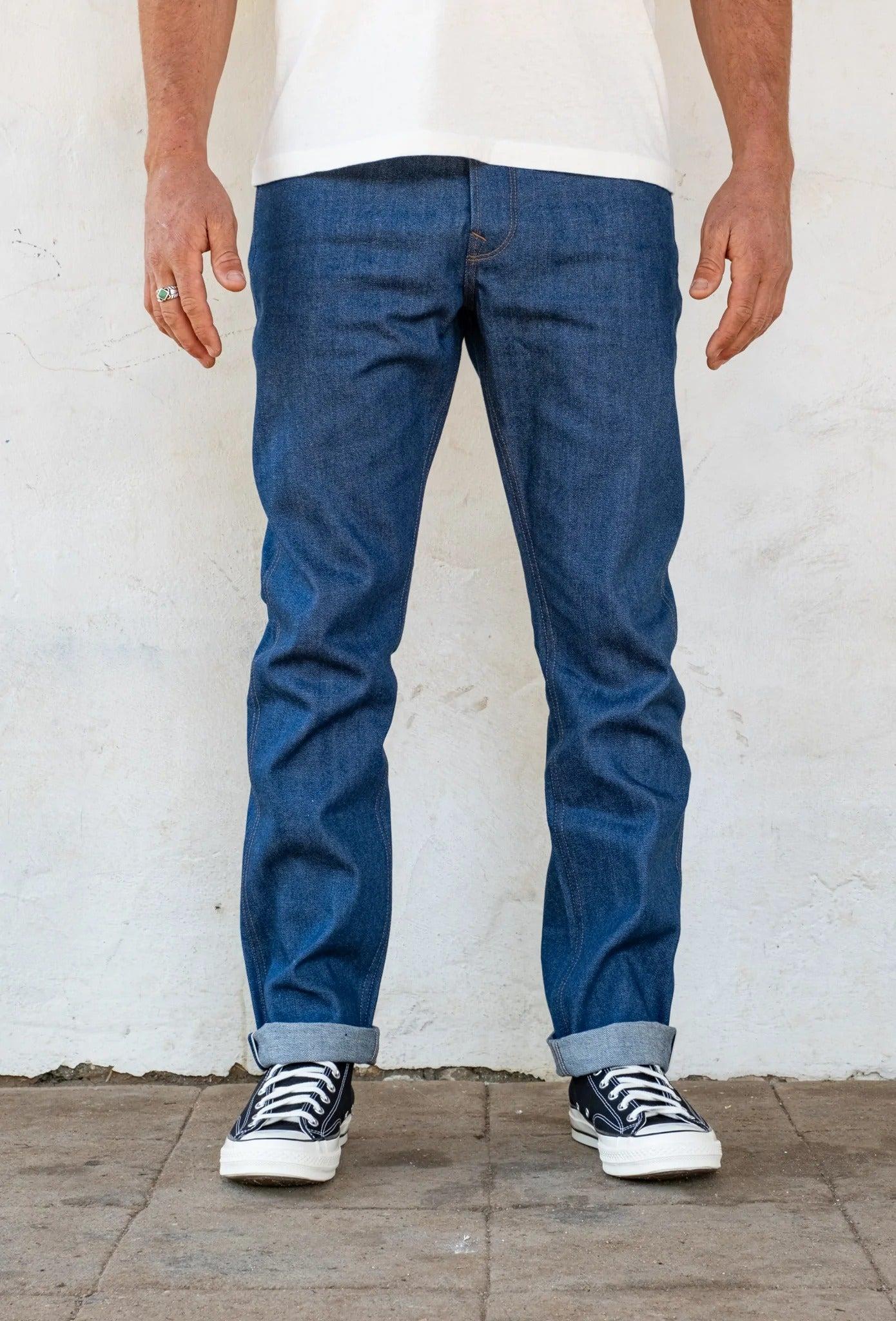 Rios 12 Ounce Vintage Blue Denim / 復古藍日本布 修身小直筒