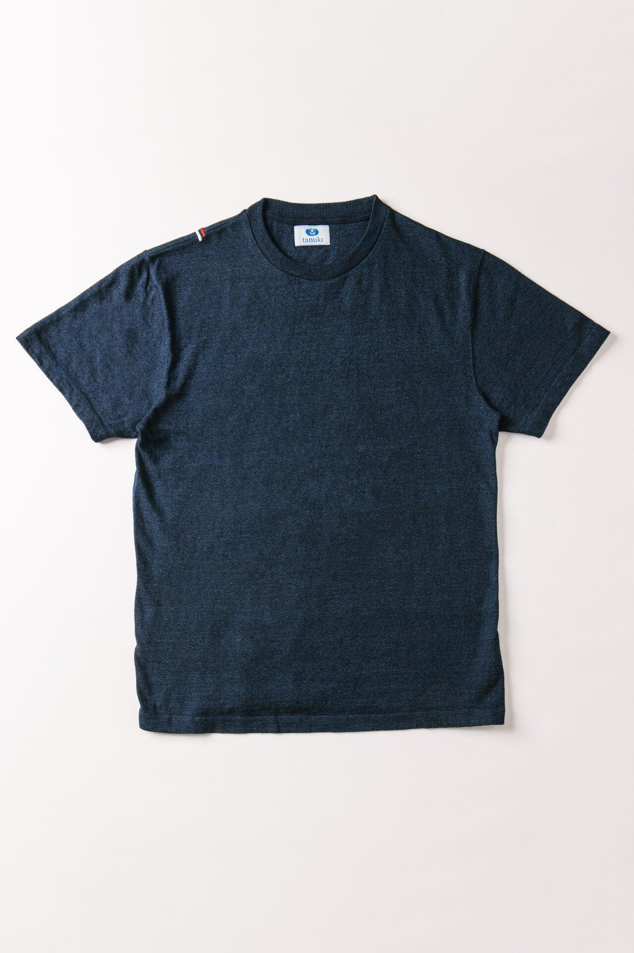 Heavy Shinkai 深海 Natural Indigo T-Shirt ／重磅針織藍染短T