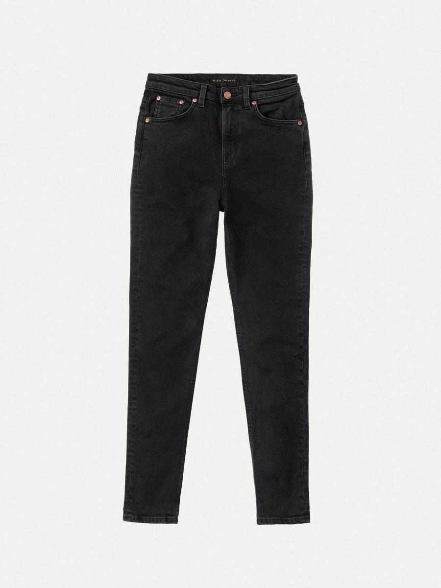 Hightop Tilde Black Coal 女版高腰彈力緊身牛仔褲
