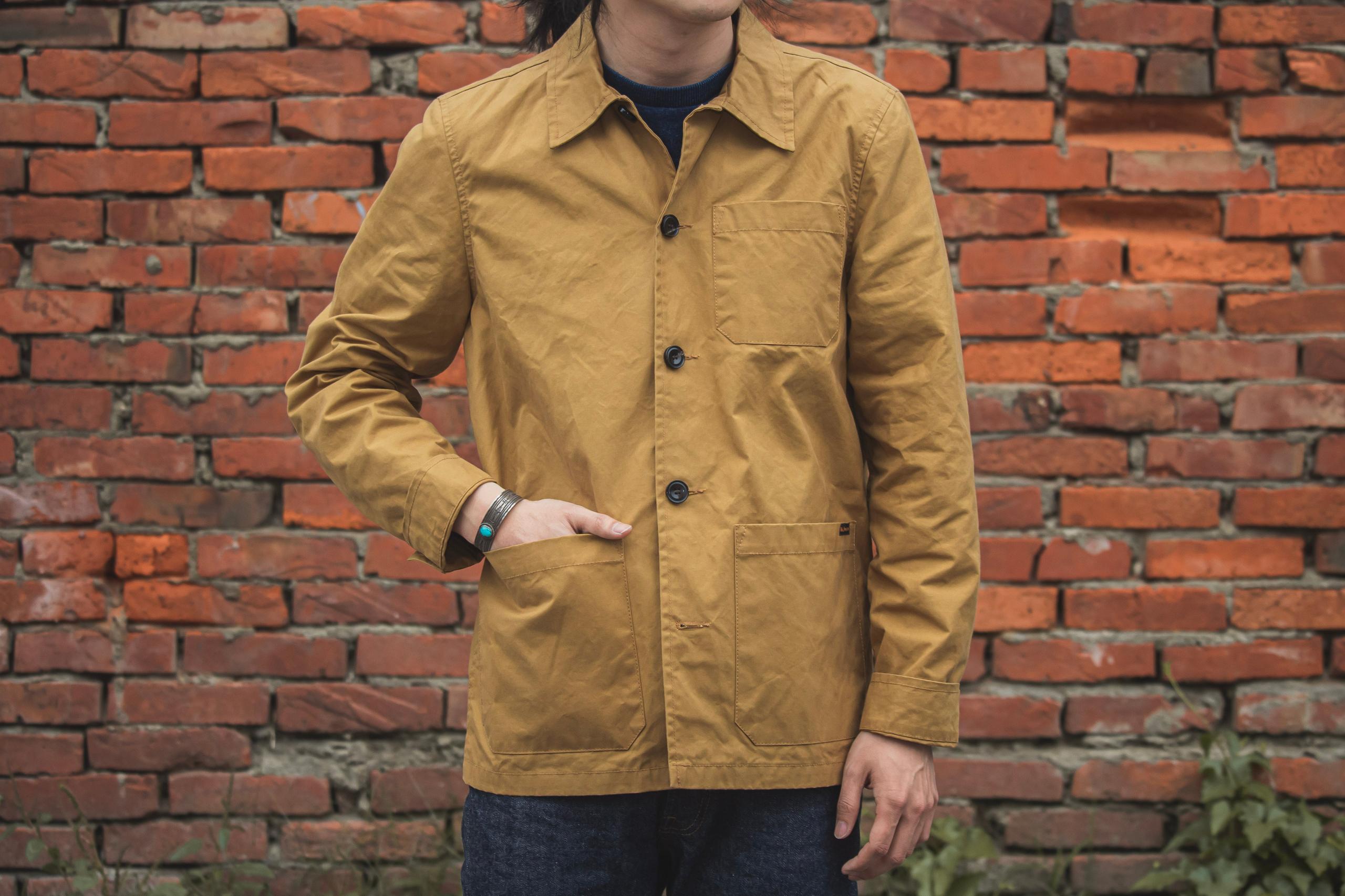 法式工作夾克 乾式纖維蠟 Barney Worker Jacket Waxed