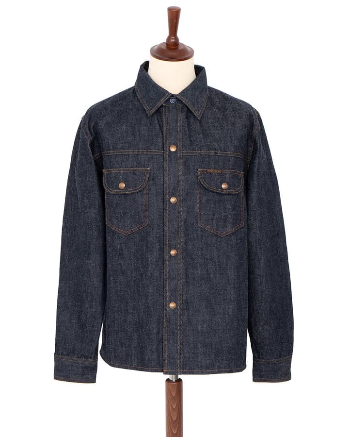 Fargo Jacket, Fabric No. 3 S.T.P.F 復古未預縮毛感丹寧原創工作夾克