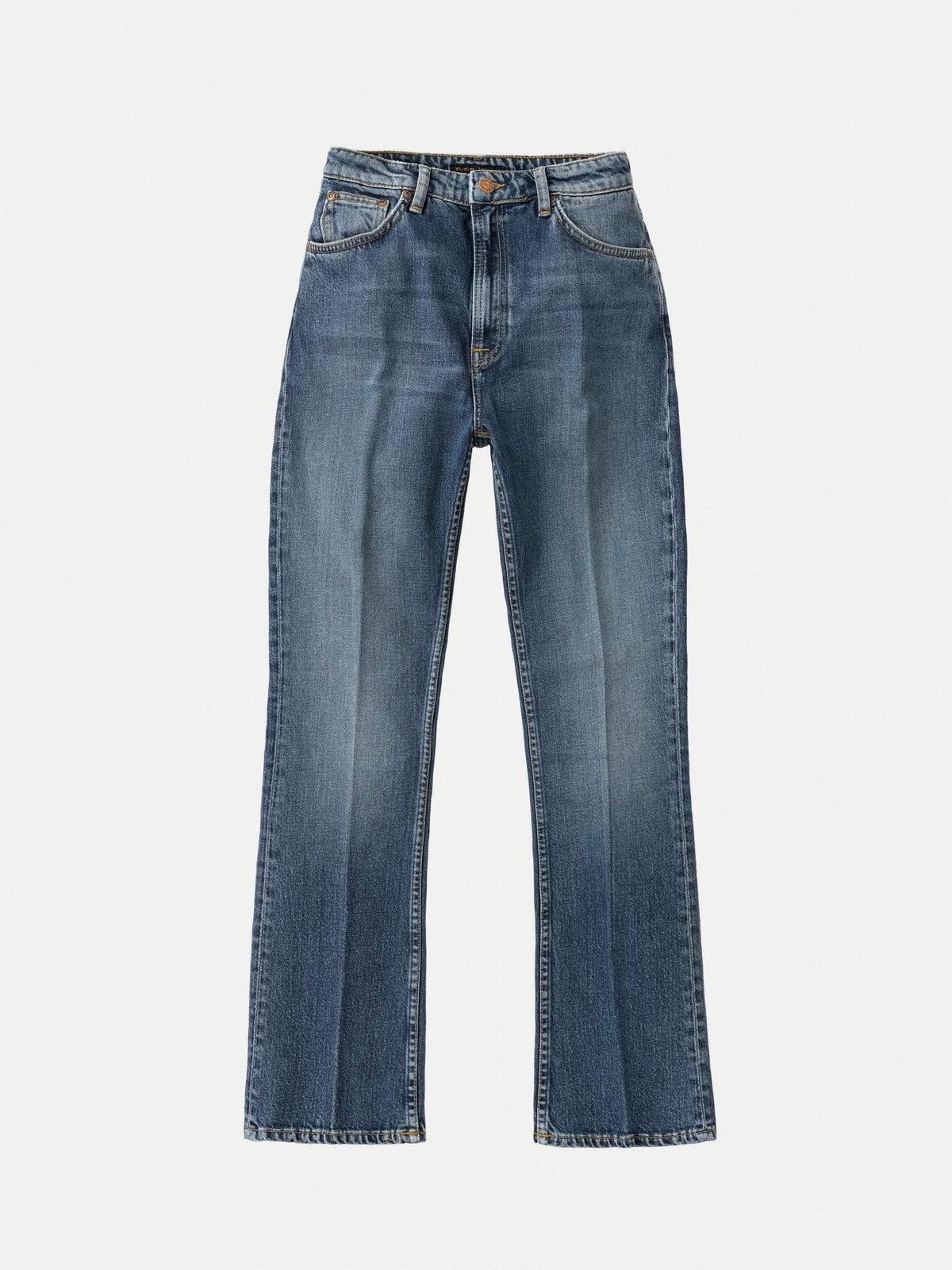 Rowdy Ruth Vintage Crease / 女版高腰微喇叭褲