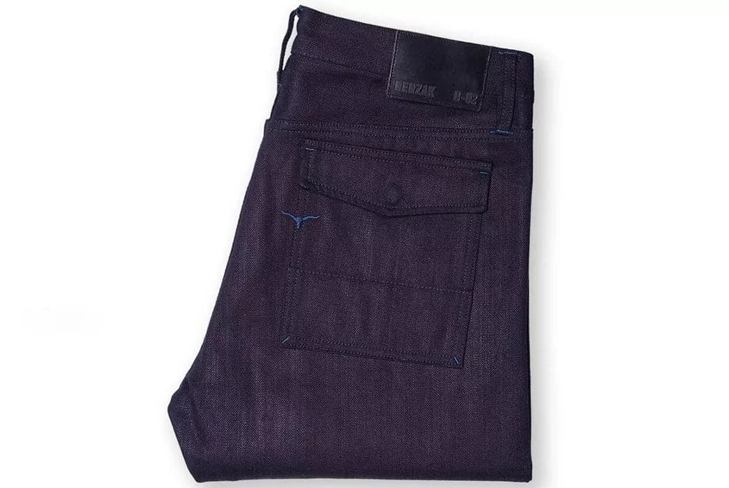 B-02 STRAIGHT 11.5 oz indigo x black selvedge canvas / 頂級義大利布邊帆布 藍黑雙染 復古直筒
