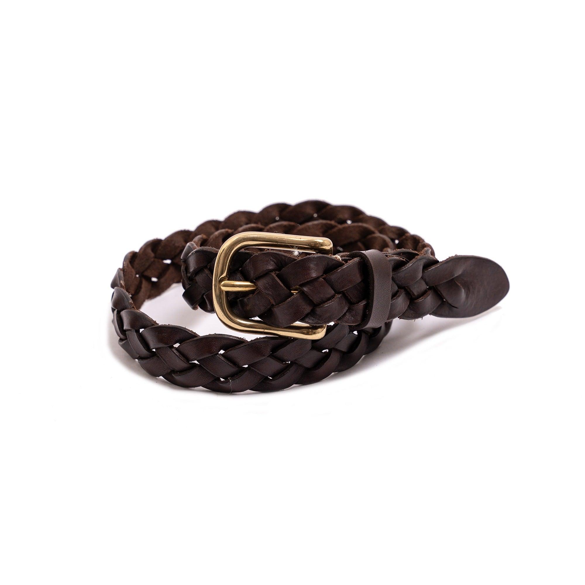 “Treccia” Weave Leather Belt 義大利牛皮編織皮帶