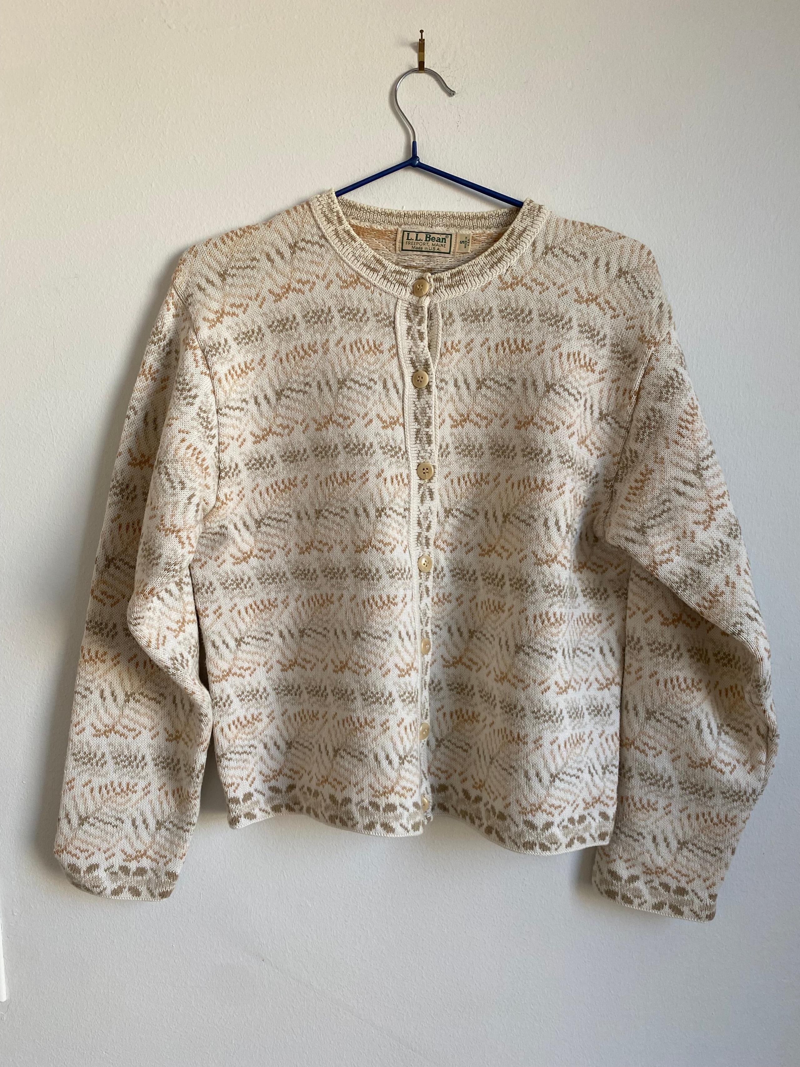 Vintage Foxfibre®️ Cardigan