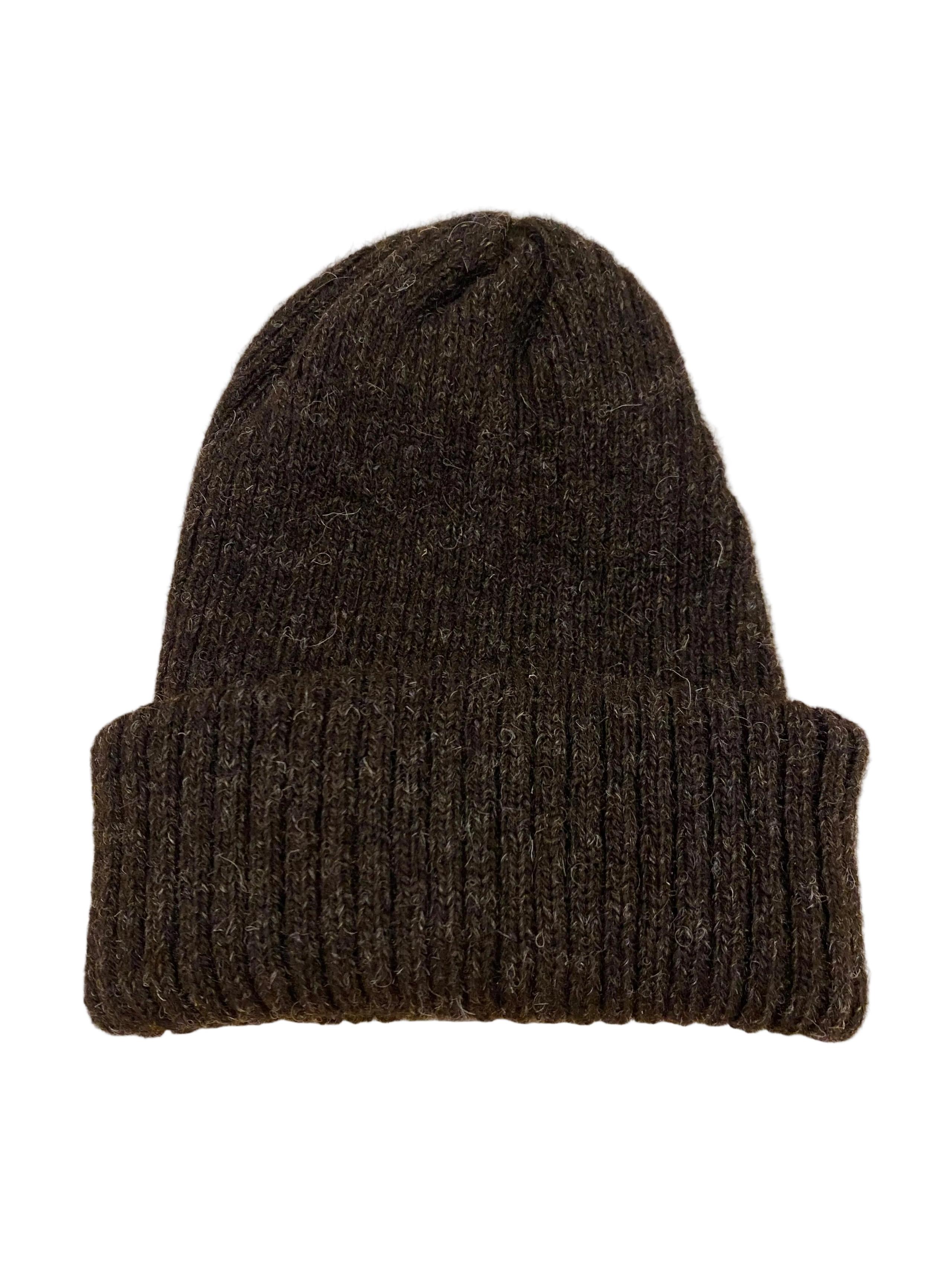 Undyed Hebridean Wool Beanie