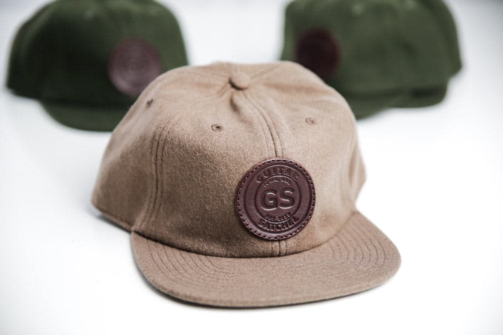 Leather Patch Baseball style cap